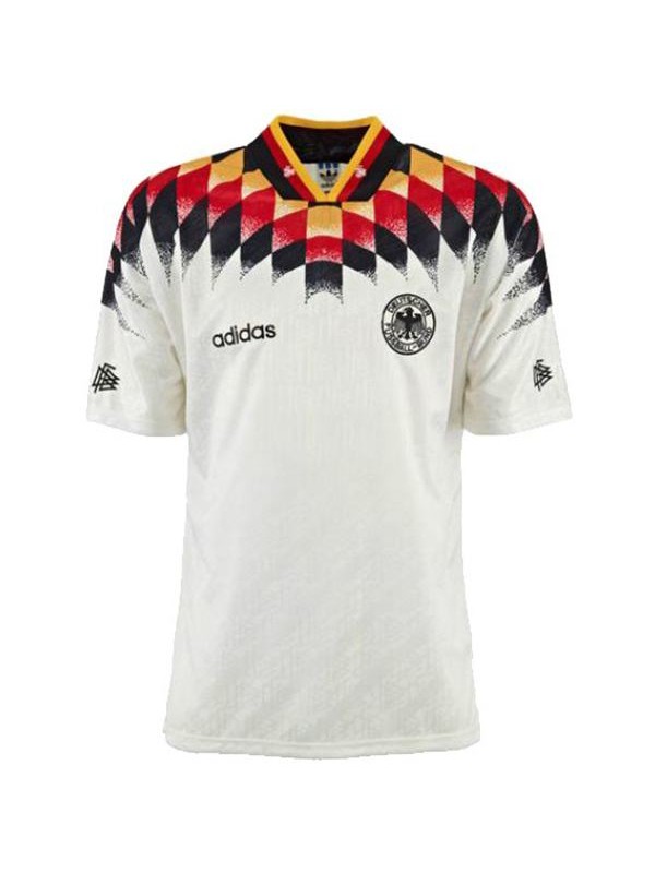 Germany home retro jersey men's frist soccer sportwear football shirt 1994
